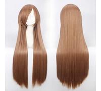 GJBXP 100cm Rose Net Larga recta Anime Cosplay Peluca Rubia Verde Rojo Púrpura Blanco Pelucas de disfraces de Halloween para mujeres Pelo sintético 46