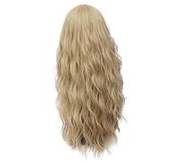 GJBXP 28 pulgadas largo rizado azul rubio verde rosa peluca sintética pelo natural Anime Cosplay disfraces de Halloween fiesta pelucas para mujeres rubia