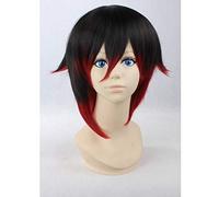 GJBXP Biamoxer Rwby Ruby Rose Cosplay pelucas Weiss Schnee Blake Belladonna Yang Xiao peluca larga rojo blanco negro amarillo cosplay peluca de pelo rojo
