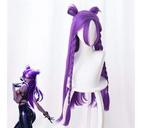 GJBXP Bimaoxer Kaisa Cosplay Disfraz Peluca Juego Lol Kda Cosplay Pelucas Mujeres Traje K/Da Grupo Lol Cosplay Peluca