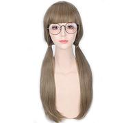 GJBXP Fashion Cheap Mix Grey Long Straight Harajuku Lolita pelucas de pelo para mujer Anime Cosplay fiesta de Halloween peluca con explosión PL-249