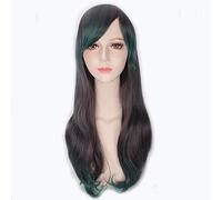 GJBXP Fashion Cheap Mix Grey Long Straight Harajuku Lolita pelucas de pelo para mujer Anime Cosplay fiesta de Halloween peluca con Bang PL-117