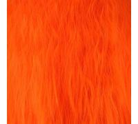 GJBXP Fluffy Red Pink White Orange Green Blonde Brown Curly Peluca Pelo sintético Anime Cosplay Fiesta de disfraces de Halloween Pelucas para mujeres orange