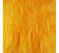GJBXP Fluffy Red Pink White Orange Green Blonde Brown Curly Wig Hair sintético Anime Cosplay Fiesta de disfraces de Halloween Pelucas para mujeres amarillo oscuro