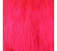 GJBXP Fluffy Red Pink White Orange Green Blonde Brown Peluca rizada Pelo sintético Anime Cosplay Fiesta de disfraces de Halloween Pelucas para mujeres rosa oscuro