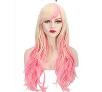 GJBXP Moda Barato Harajuku Lolita Cosplay Peluca Larga Ondulada My Little Pony Anime Fiesta de Disfraces de Halloween Ombre Pelucas de Cabello Para Mujeres PL-228