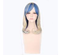 GJBXP Moda Sexy Ombre Peluca con flequillo Anime Cosplay Pelo sintético Disfraz de Halloween Harajuku Lolita Pelucas de fiesta para mujeres 6 Modelos PL-022