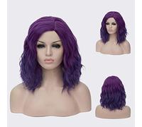 GJBXP Peluca rizada ondulada corta Bob Pelucas rosadas Ombre para niñas Fibra sintética resistente al calor Harajuku Cosplay Cabello 14 pulgadas y 21 colores Om-837