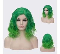 GJBXP Peluca rizada ondulada corta Bob Pelucas rosadas Ombre para niñas Fibra sintética resistente al calor Harajuku Cosplay Cabello 14 pulgadas y 21 colores Om-838