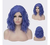 GJBXP Peluca rizada ondulada corta Bob Pelucas rosadas Ombre para niñas Fibra sintética resistente al calor Harajuku Cosplay Cabello 14 pulgadas y 21 colores Om-826