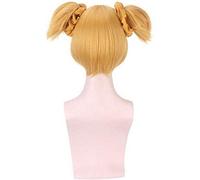GJBXP postizos Anime Cosplay Rose Net pelucas, pelo de fibra resistente a altas temperaturas, pelo lacio amarillo