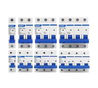 GJEXXPTST 1 Unidad NXB-63, disyuntor pequeño DZ47, Interruptor de Aire, 1P, 2P, 3P, 4P, 1A~125A, Tipo C, Seguridad doméstico(32A,4P)