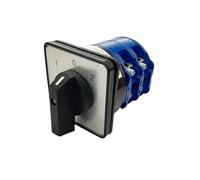 GJEXXPTST Conversión Bipolar de 125 A LW26-125 LW28 Interruptor Leva Avance y Retroceso Tres Posiciones con Doble Potencia(Off-ON)