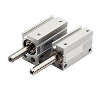 GJEXXPTST CUJB/CDUJB12/16/20 Cilindro neumático pequeño de instalación Gratuita, diámetro 12mm, 16mm, 20mm, Carrera 5/10/15/20/25/30mm, 1 Uds(CDUJB16x10D,Without Magnetic)