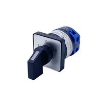 GJEXXPTST Interruptor de Leva rotatorio Transferencia Universal YMW26 LW26-10/1, 10 A, sección un Nivel, Doble Fuente alimentación, conmutación, inversión, combinación