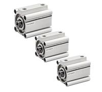 GJEXXPTST Mini Cilindro neumático Fino CQ2B/CDQ2B32/40/50 Serie diámetro 32/40/50mm Carrera 5/10/15/20/25/30/35/40/45/50/75/100mm 1 Uds.(Stroke 20mm,CDQ2B 40)