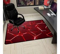 GJGHKLHL Alfombrilla for Silla de Juegos, Alfombrilla for Oficina, Suelo Madera Dura, Alfombrillas for sillas Escritorio, Antideslizante for for Suelos, Protectora for Duro(90x140CM)