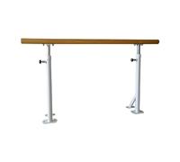 GJGHKLHL Barra de Ballet Ajustable en Altura pie Estiramiento Baile Madera Maciza for Interiores Varilla Vertical for niños y Adultos for Estudio Escolar el hogar(1.5m)