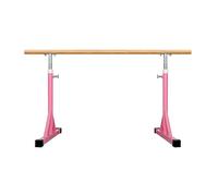 GJGHKLHL Barra de Ballet Baile Independiente Ejercicio Ajustable for el hogar Profesional extraíble Habilidades básicas Prensa piernas for Adultos y niños(Pink,1.5m)