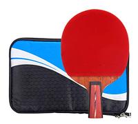 GJGHKLHL Ping Pong Paddle 8 Star Single Shot Adecuado for Jugadores Profesionales y Principiantes for Usar Raquetas de Tenis Mesa Juego paletas(Straight Shot)