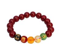 GJGHKLHL pulsera, Cinco Caminos Dios de la Riqueza Llevando Cuentas Invitando a for el Año las Cuerdas for Hombres y Mujeres