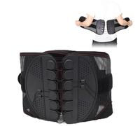 GJGHKLHL Soporte de cintura portátil ajustable elástico infrarrojo autocalentamiento terapia magnética espalda cinturón lumbar(M)