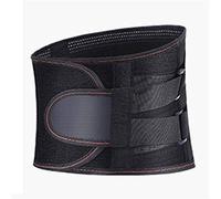 GJGHKLHL Soporte lumbar Turmalina ortopédica Autocalentamiento Barra de hueso acero magnético Cinturón ancho cintura espalda con almohadilla 3 piezas hombres mujeres(XL)