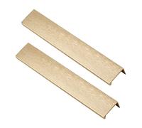 GJGHKLHL Tiradores Ocultos Perilla De Puerta Invisible Aleación Aluminio for Armario, Cocina, Cajón, Manijas, Oro Cepillado, 2 Piezas(Hole distance 96mm)