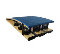 GJGHKLHL Trampolín de Gimnasia for el hogar, trampolín bóveda Engrosado for Salto Largo con viga, Resorte Acero y Plataforma for la Escuela Gimnasio en casa