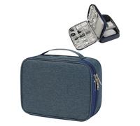 GJHGNFRDK Bolsa del Organizador de Accesorios, Bolsa Organizadora de Cables USB Multicolor 24.5x19.5x8.5cm(Color 2)