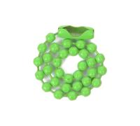 GJHGNFRDK Cadena para persianas enrollables, Cadena de Cuentas Bolas Metal Multicolor 12 cm x 2,4 mm 20 Piezas(Grass Green,12cmx2.4mm-20Pcs)
