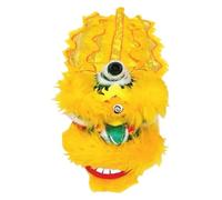 GJHGNFRDK Danza del dragón chino León, Lion Dance Mascot For Fitness And Entertainment Multicolor 38x38x38cm(Yellow)