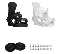 GJHGNFRDK Fijaciones de Snowboard Clips de Metal, Fijaciones de Snowboard Diseño Respaldo Alto Universal Ajustable