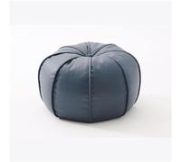 GJHGNFRDK Silla Beanbag, Puf Silla Lazy Floor Sofá Cuero EPP Relleno Multicolor(Blue)