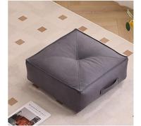 GJHGNFRDK Silla Beanbag, Puf Sillón Cuero Multicolor 50x50x20cm(Dark Gray)