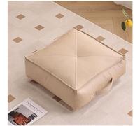 GJHGNFRDK Silla Beanbag, Puf Sillón Cuero Multicolor 50x50x20cm(White)