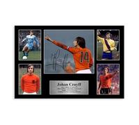 GJHTQLP Johan Cruyff - Póster en lienzo para decoración de dormitorio, oficina, habitación, regalo, 30 x 45 cm