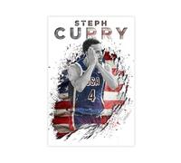 GJHTQLP Póster de lienzo de Stephen Curry para decoración de dormitorio, oficina, habitación, regalo, 40 x 60 cm