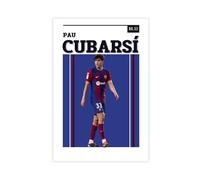 GJHTQLP Póster de lienzo Pau Cubarsí para decoración de dormitorio, 30 x 45 cm