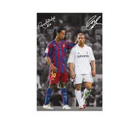 GJHTQLP Ronaldinho - Póster de Roberto Carlos en lienzo para decoración de dormitorio, 30 x 45 cm