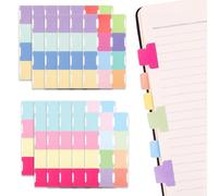 GJKLO 20 piezas Marcadores Adhesivos, Post it para libros, Bandera de Índice de Colores, 35 * 25 mm, 240 hojas en total, Para Marcado de Página, Índice de Lectura