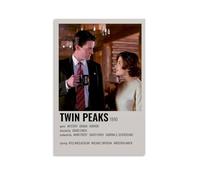 GJLXVN Twin Peaks - Pinturas de pared impermeables y resistentes a las manchas, pinturas decorativas de alta definición, para estudio y cafetería, resistentes a la decoloración, estilo sin marco, 50 x