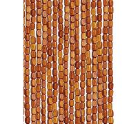 GJMSSMY Cortina de Cuentas de Madera Natural y bambú, mosquitera para Puerta, Cortina de Cuentas, Separador de ambientes, Cortina de Cuentas para Puerta para decoración del hogar, Elegante