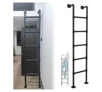GJMSSMY Escalera de literas de Alta Resistencia para Casas en árboles y Escalera de Salida de 172,7 cm: Acceso Seguro y Robusto para Camas elevadas, sótanos y Casas en árboles para Adultos.