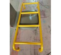 GJMSSMY Escalera de Salida Industrial de Hierro Forjado para una Salida Segura de Ventanas de sótanos, literas, Camas Altas y Acceso a azoteas Exteriores.