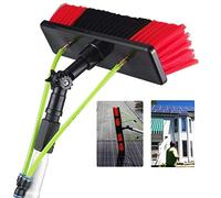 GJMSSMY Pértiga de Limpieza de Ventanas para Limpiador fotovoltaico de 4 a 12 m, Kit de Limpieza de Ventanas, pértiga alimentada por Agua/Manguera, Equipo de Cepillo para Limpieza de Ventanas, limpi