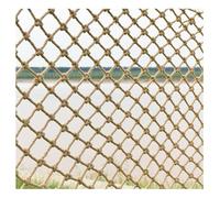 GJMSSMY Red de Seguridad para niños, Malla de Cuerda de 6 mm para Jardines, Parques Infantiles, Balcones y barandillas - Red de protección de 1x1 m para la Seguridad y diversión de los niños al Aire
