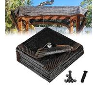 GJMSSMY Tela de Sombra de 19x25 pies con Ojales. Cubierta de Malla Resistente a los Rayos UV para Plantas de Invernadero en Patios Exteriores. Malla de protección Solar Duradera para máxim