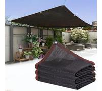 GJMSSMY Toldo de Vela Parasol de 4x10 m para Exteriores, con protección UV, Malla Transpirable para jardín, balcón y terraza, con Ojales para una fácil instalación.