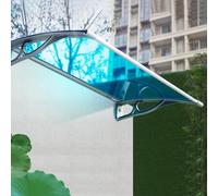 GJMSSMY Toldo para Puerta Exterior Que Protege de la Lluvia y la Nieve, da Sombra a la Entrada de la casa, Patio, terraza y Porche, Cubierta Impermeable para Proteger de la luz Solar y los visitante